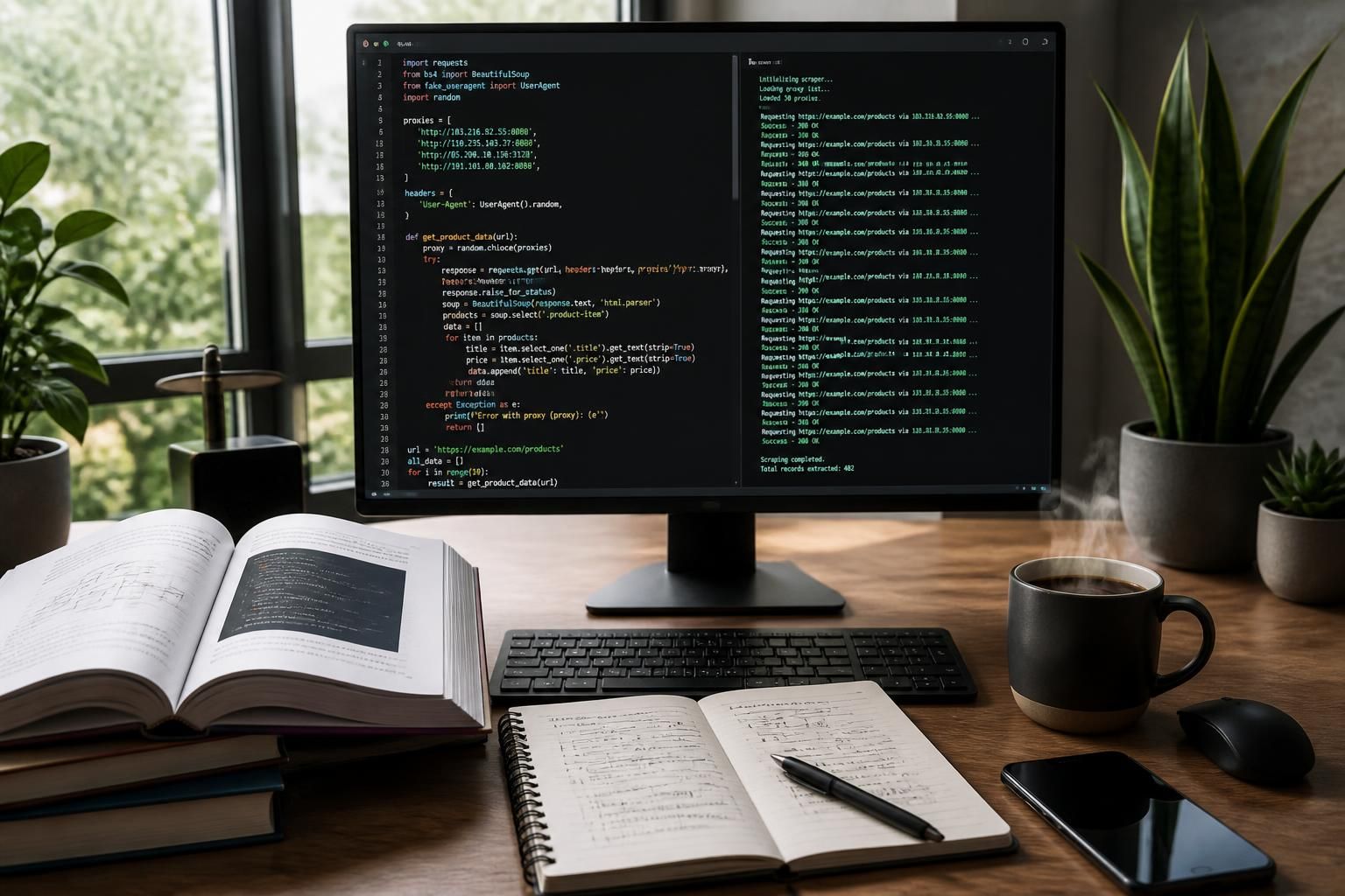 découvrez des exemples pratiques pour maîtriser l'utilisation du proxy scraper beautiful soup avec python et faciliter le scraping web efficacement.