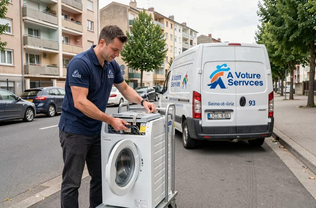 Technicien A Votre Service 93 intervenant pour un dépannage électroménager en Seine-Saint-Denis