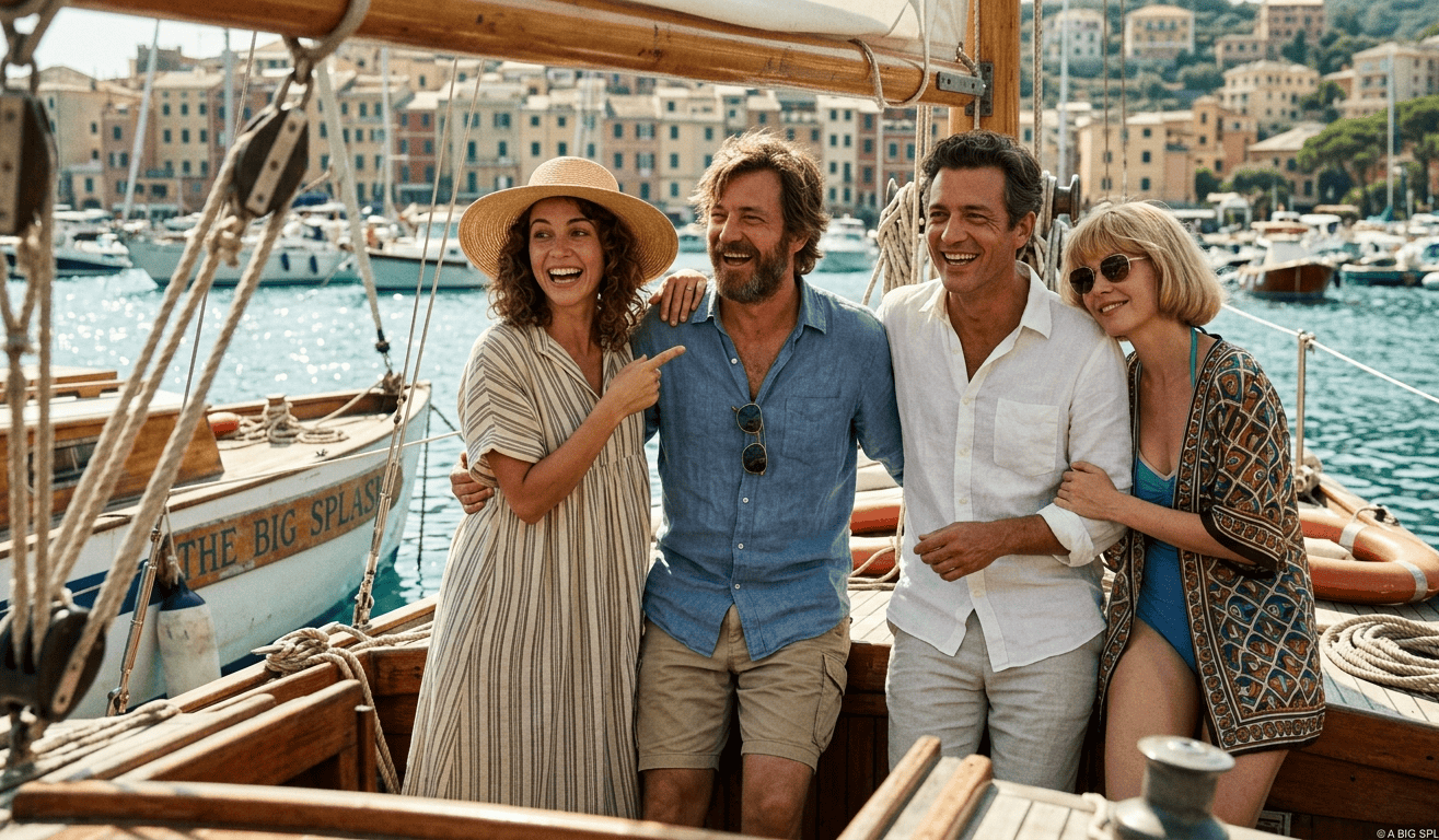 acteurs dans le film A Big Splash